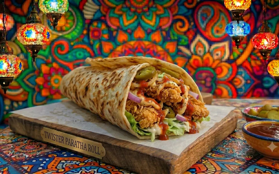 Twister Paratha Roll